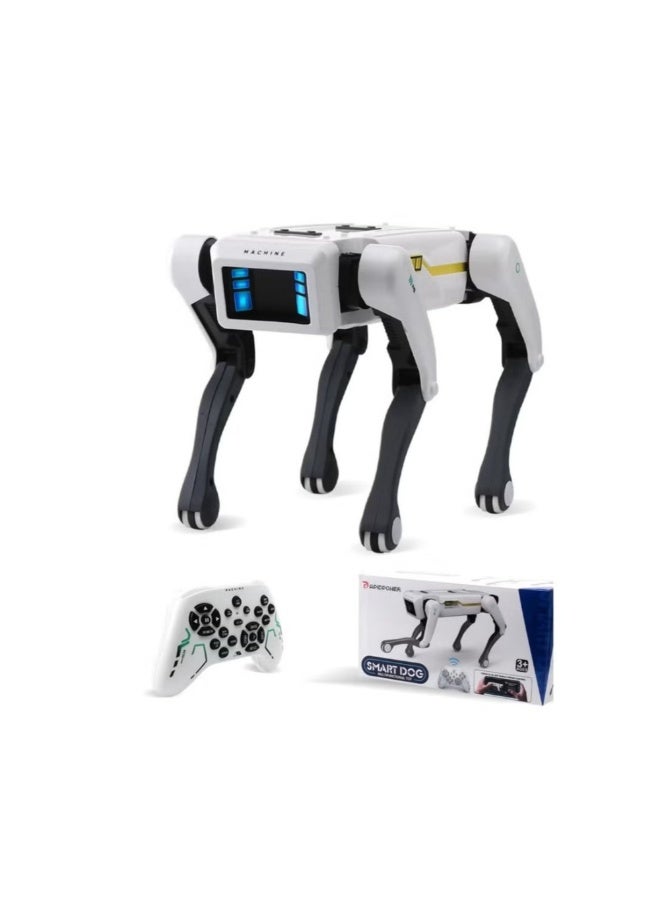 دريمزون كلب آلي ذكي يعمل بالذكاء الاصطناعي - لعبة رباعية الأرجل يتم التحكم بها عن بعد بتردد 2.4 جيجاهرتز مع خاصية التحكم بالإيماءات، وتجنب العوائق، ومؤثرات صوتية واقعية - Image 1